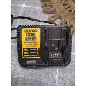 DEWALT DCB115 12V/20V MAX Lithium-Ion Battery Charger Black
